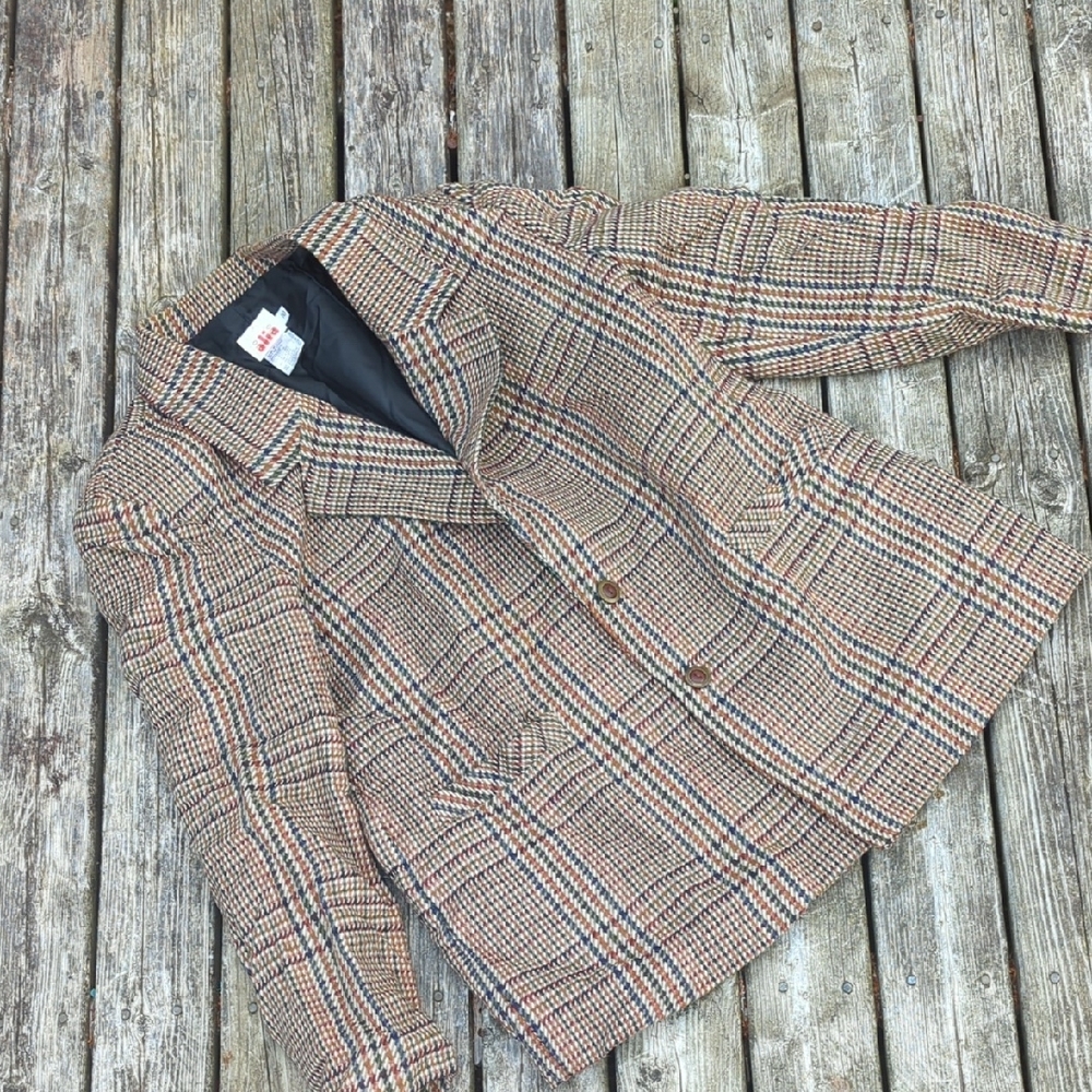Alia Fall Folours Plaid Blazer